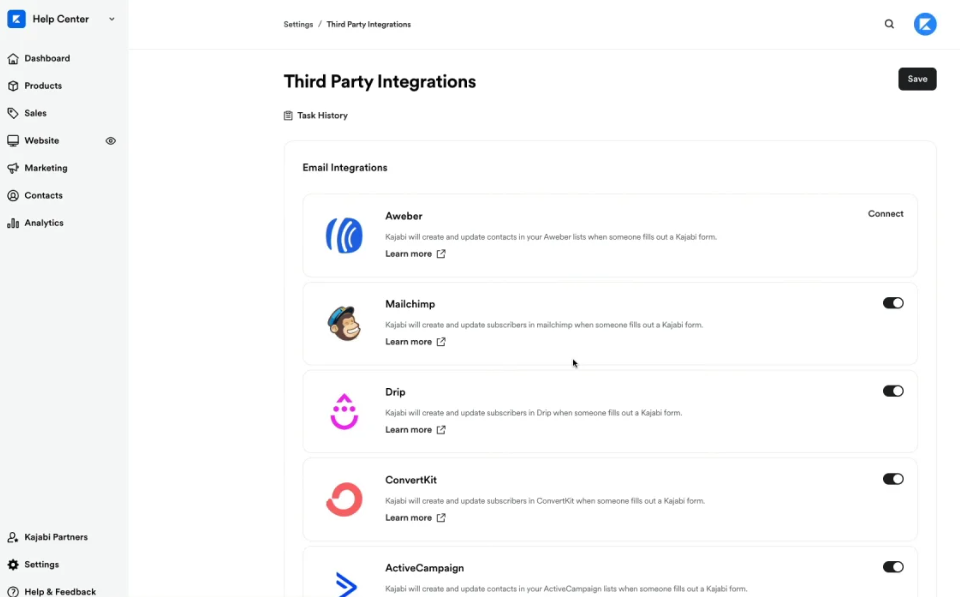 screenshot - Kajabi Review: Pros, Cons, Features and Pricing