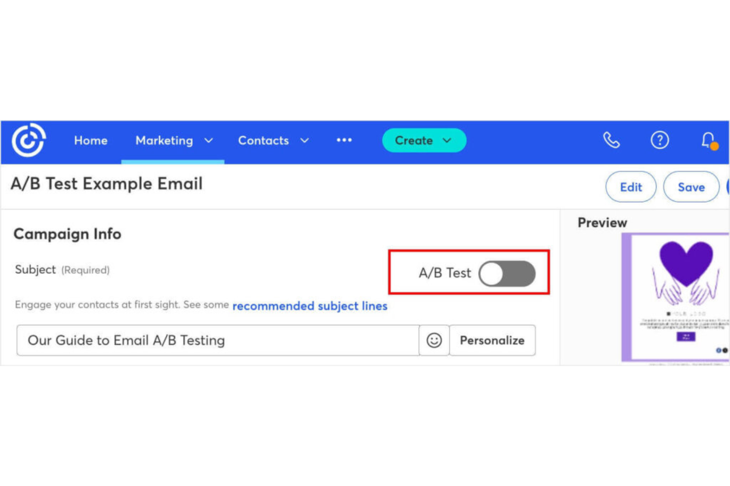 screenshot - Constant Contact Review: Pros, Cons, Features, and Pricing