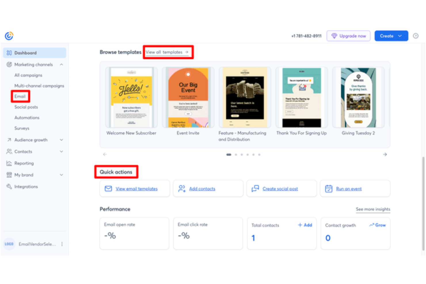 screenshot - Constant Contact Review: Pros, Cons, Features, and Pricing