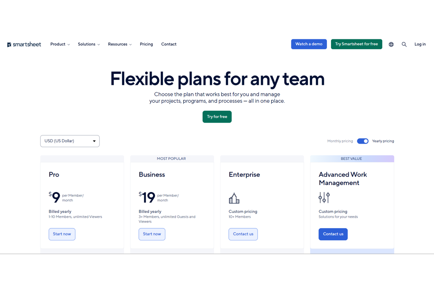 screenshot - Smartsheet Review: Pros, Cons, Features and Pricing