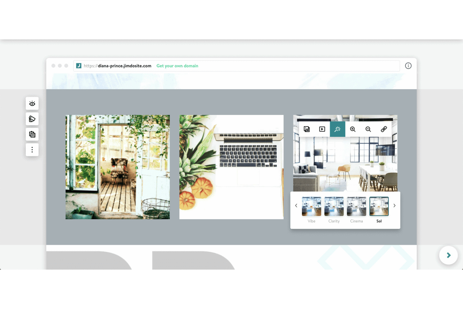 screenshot - Jimdo Review: Pros, Cons, Features and Pricing