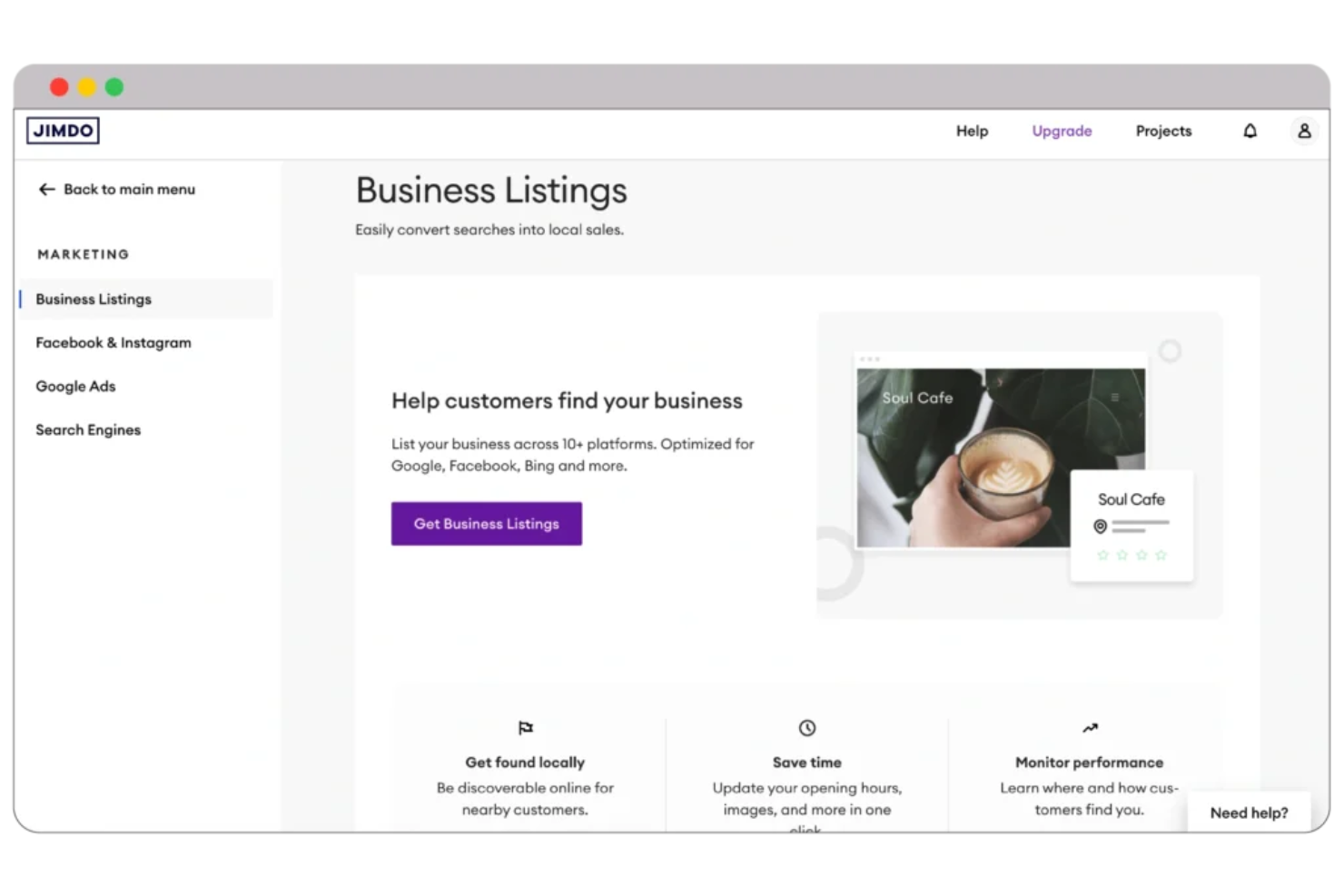 screenshot - Jimdo Review: Pros, Cons, Features and Pricing