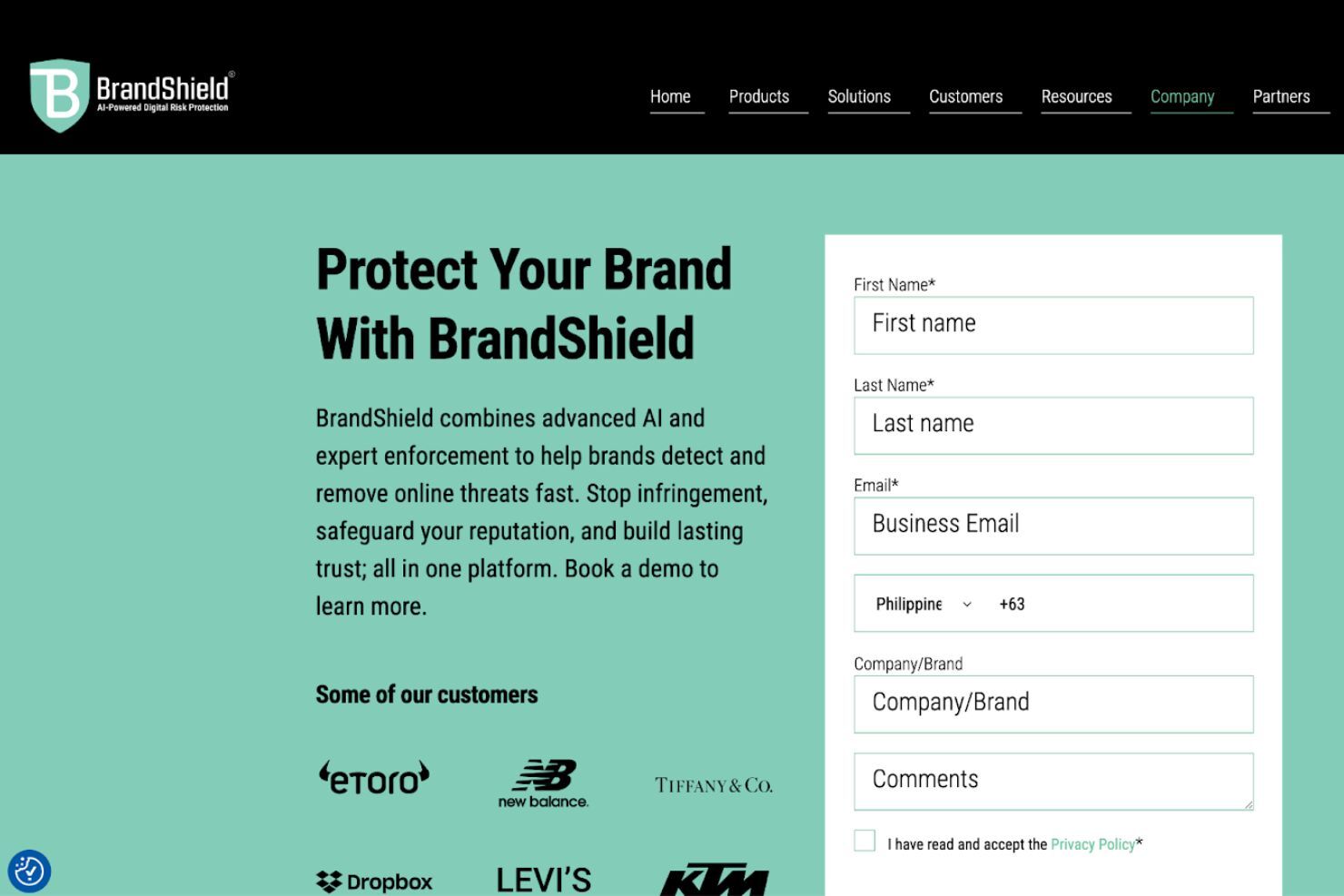 screenshot - BrandShield Review: Pros, Cons, Features &amp; Pricing
