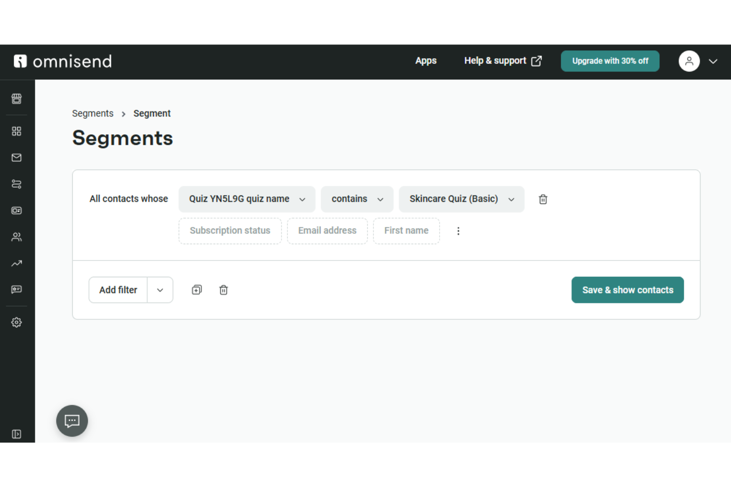 screenshot - Omnisend Review: Pros, Cons, Features and Pricing