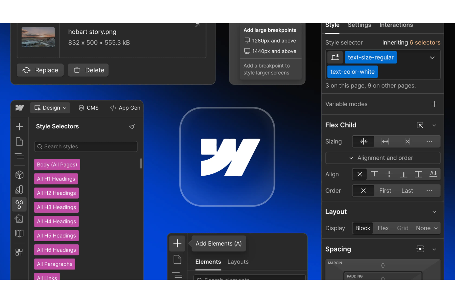 screenshot - Webflow Review: Pros, Cons, Features and Pricing