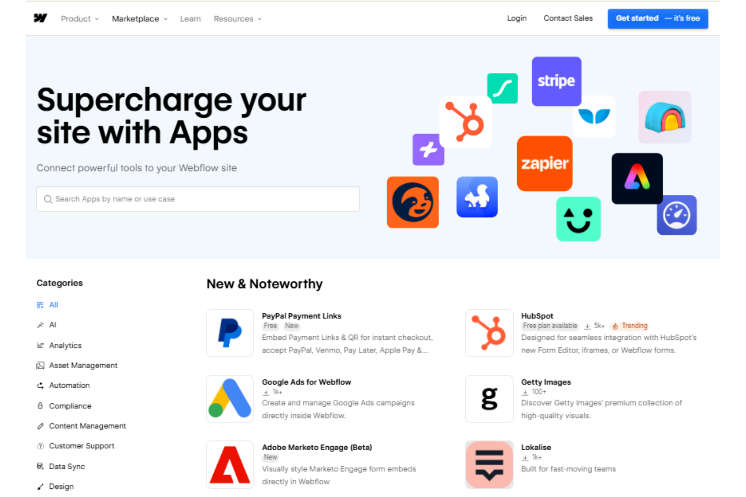 screenshot - Webflow Review: Pros, Cons, Features and Pricing