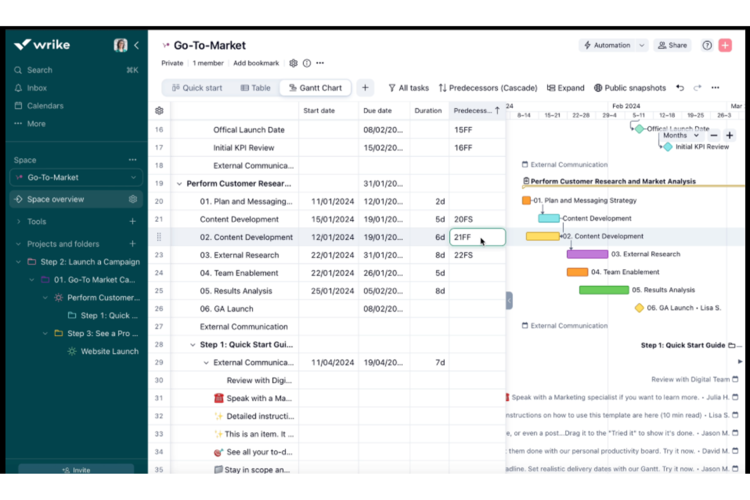 screenshot - Wrike Review: Pros, Cons, Features and Pricing