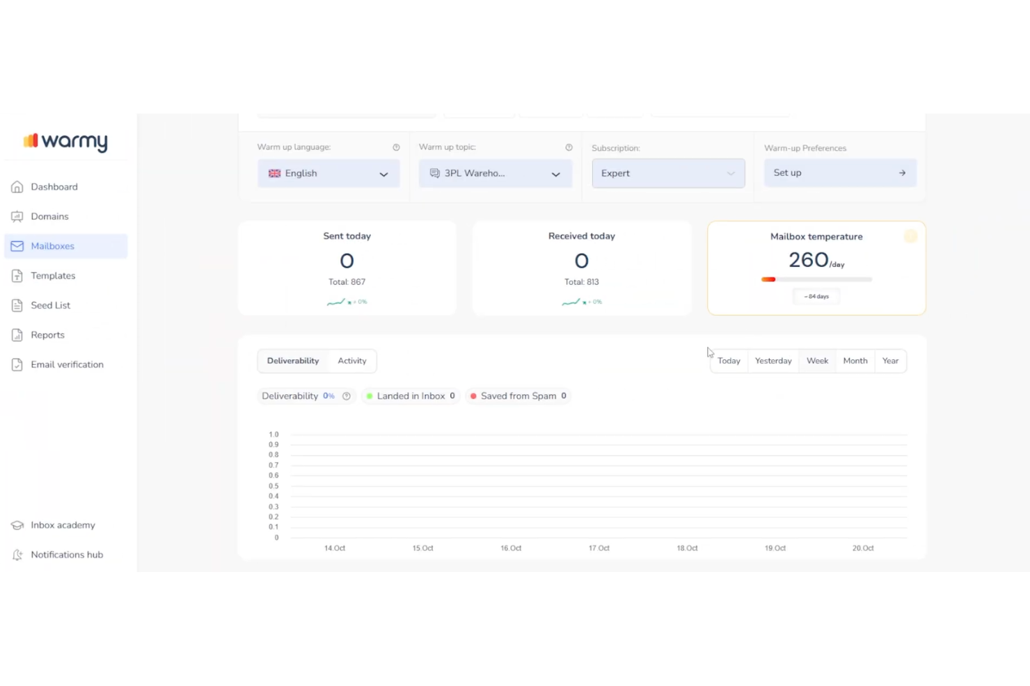 screenshot - Warmy Review: Pros, Cons, Features and Pricing