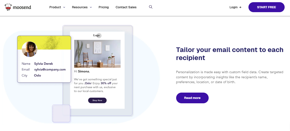 screenshot - Moosend Review: Pros, Cons, Features and Pricing