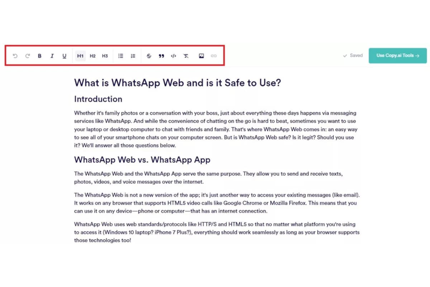 screenshot - Copy.ai Review: Pros, Cons, Features and Pricing