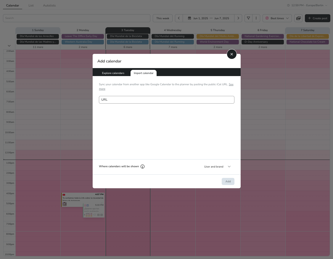 screenshot - Metricool Review: Pros, Cons, Features and Pricing