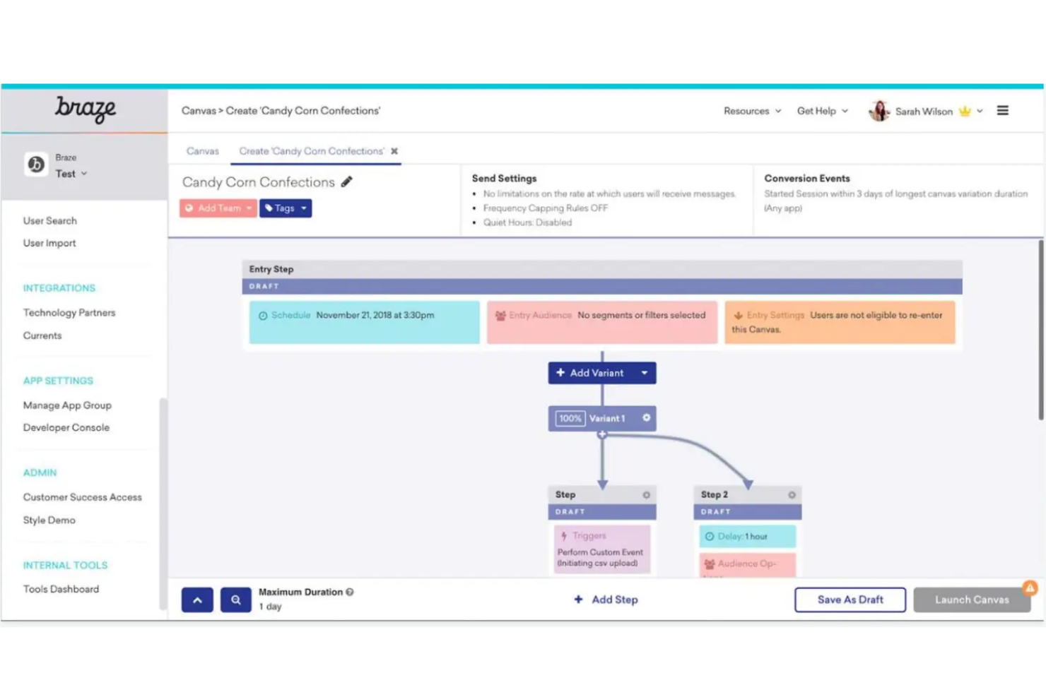 screenshot - Braze Review: Pros, Cons, Features and Pricing