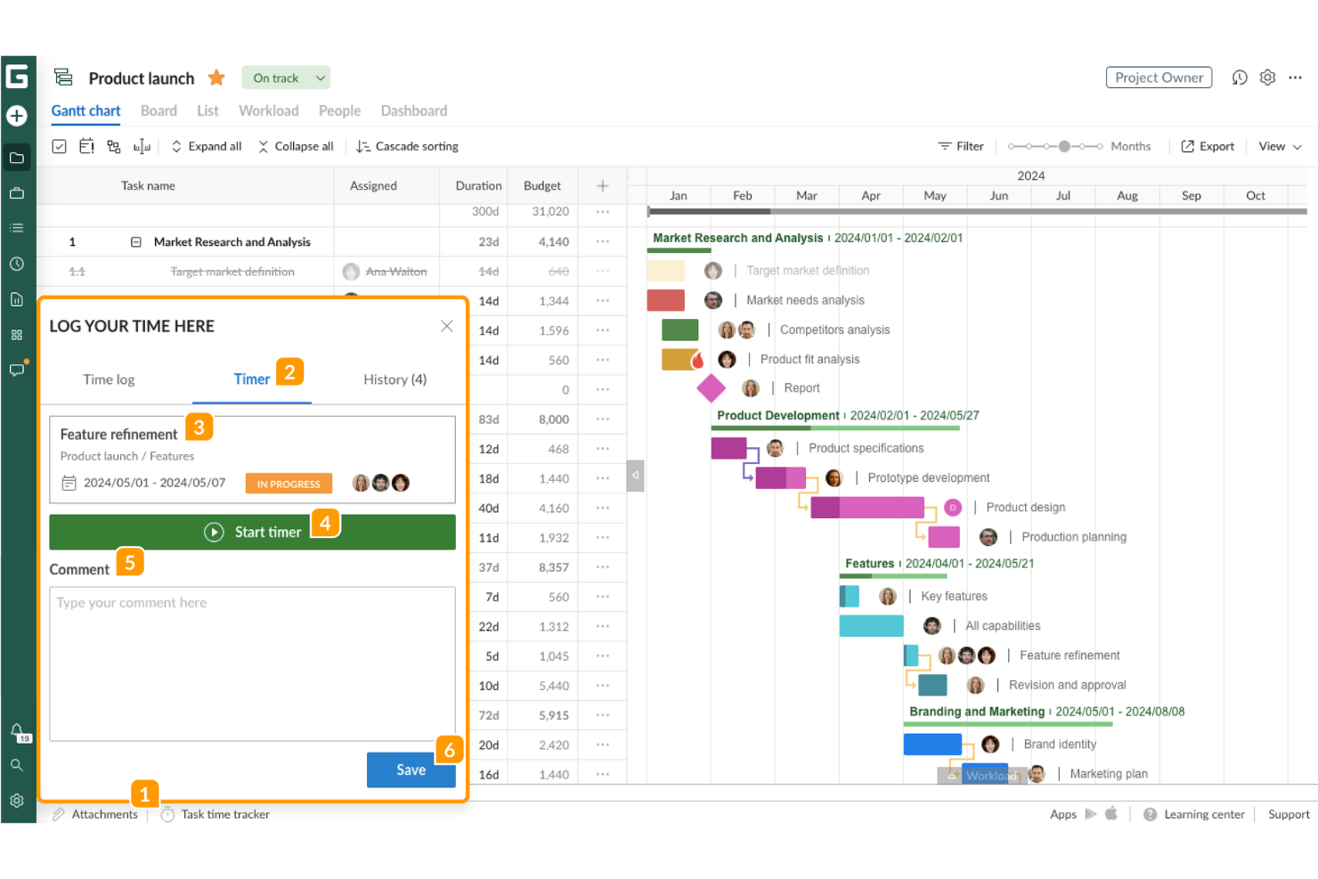 screenshot - GanttPRO Review: Pros, Cons, Features and Pricing