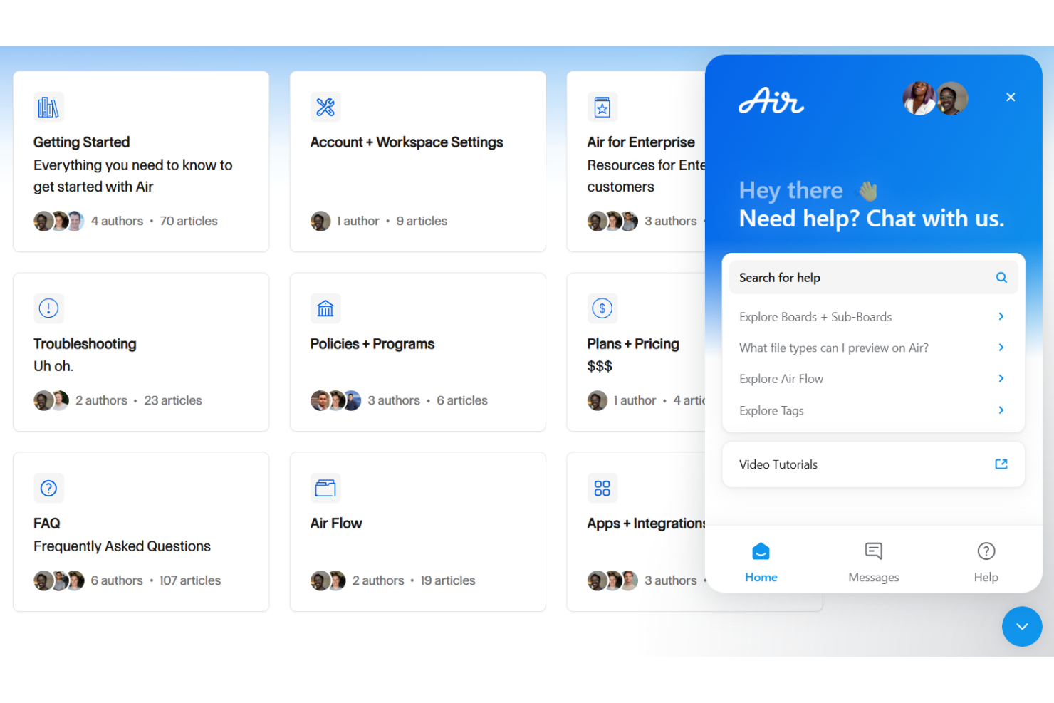 screenshot - Air Review: Pros, Cons, Features and Pricing