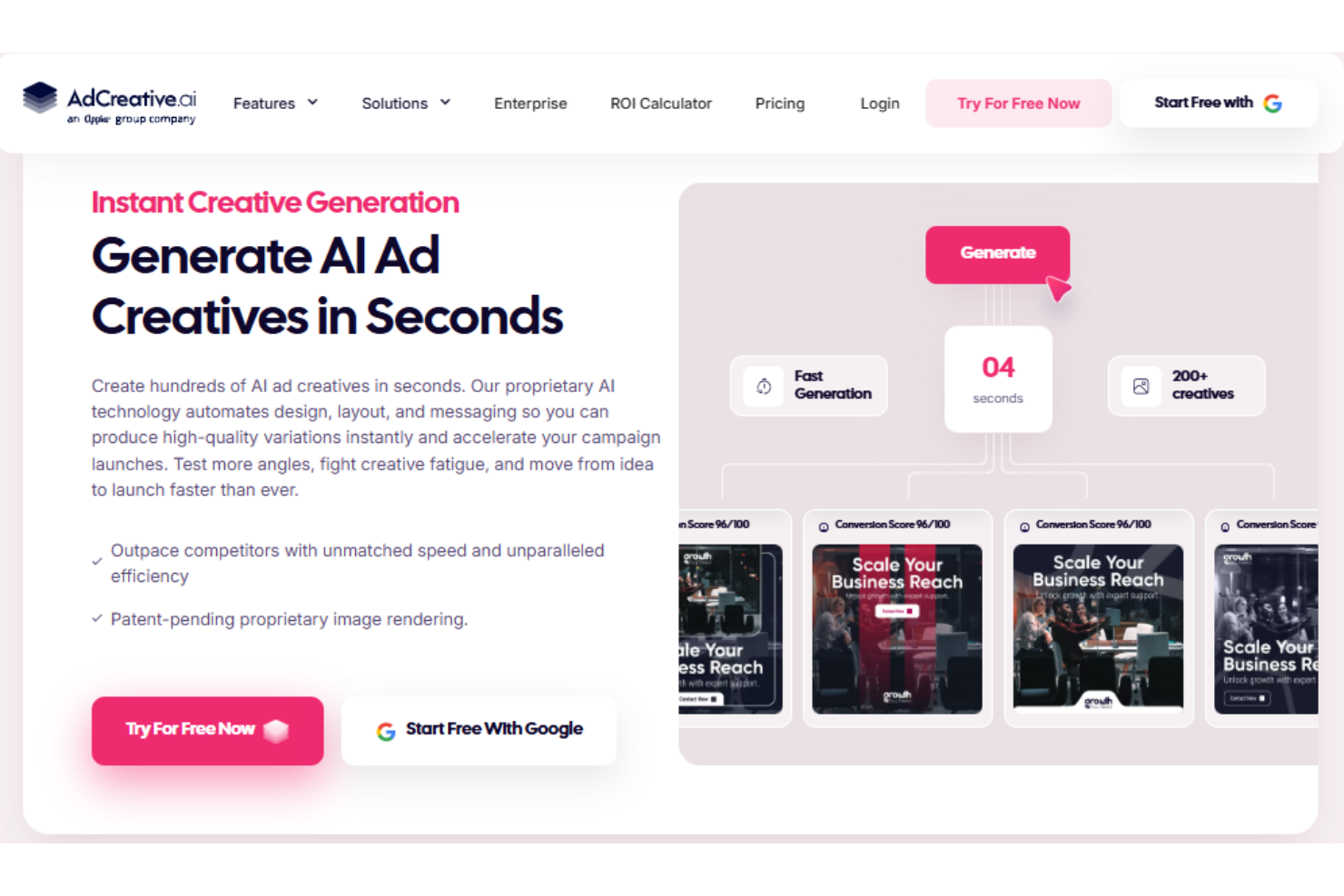 screenshot - AdCreative.ai Review: Pros, Cons, Features and Pricing