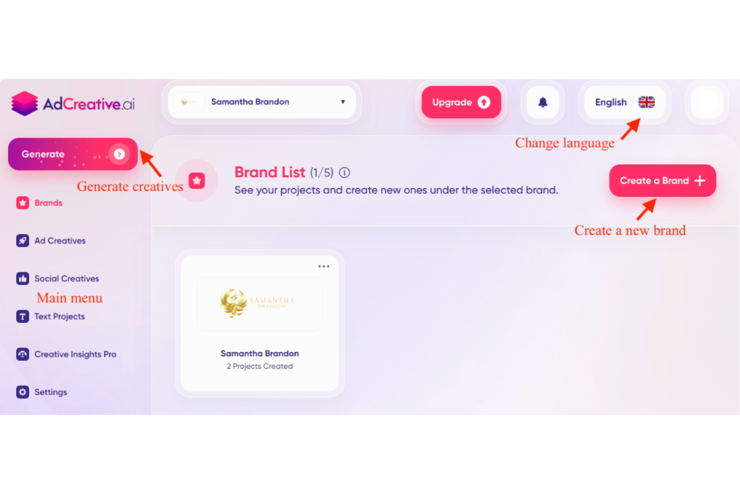 screenshot - AdCreative.ai Review: Pros, Cons, Features and Pricing