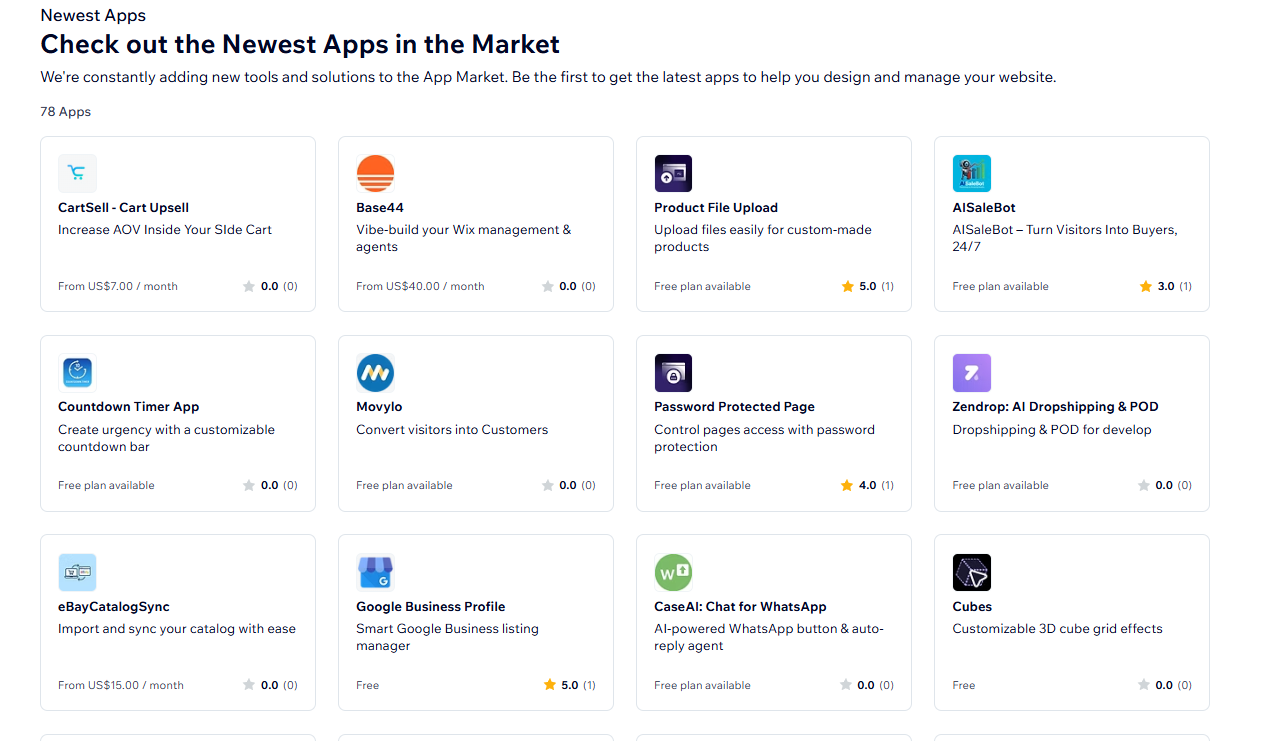 screenshot - Wix Review: Pros, Cons, Features and Pricing