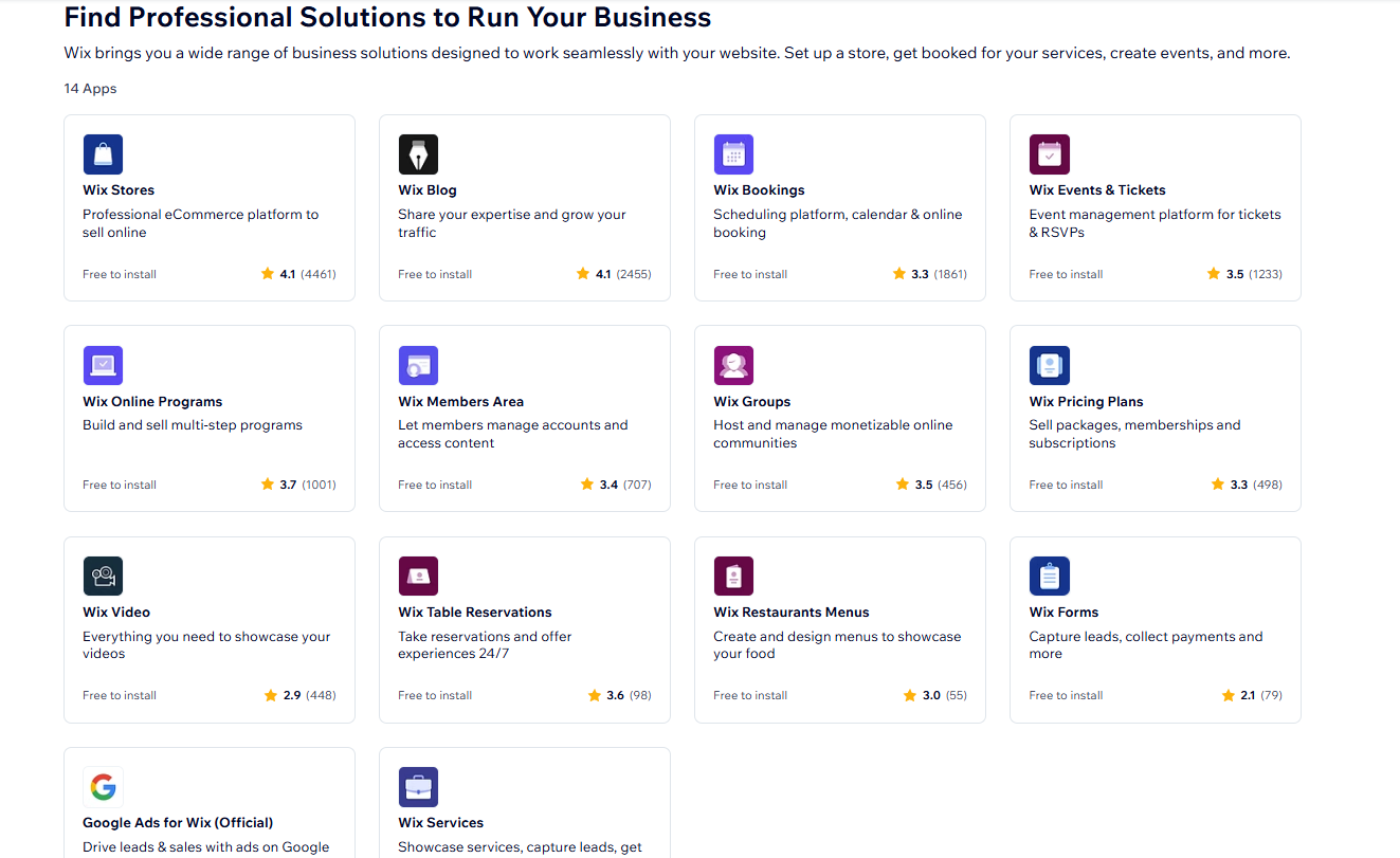 screenshot - Wix Review: Pros, Cons, Features and Pricing