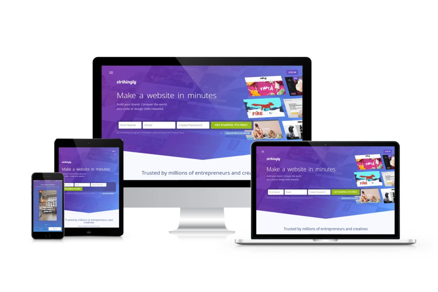 screenshot - Strikingly Review: Pros, Cons, Features, and Pricing Explained
