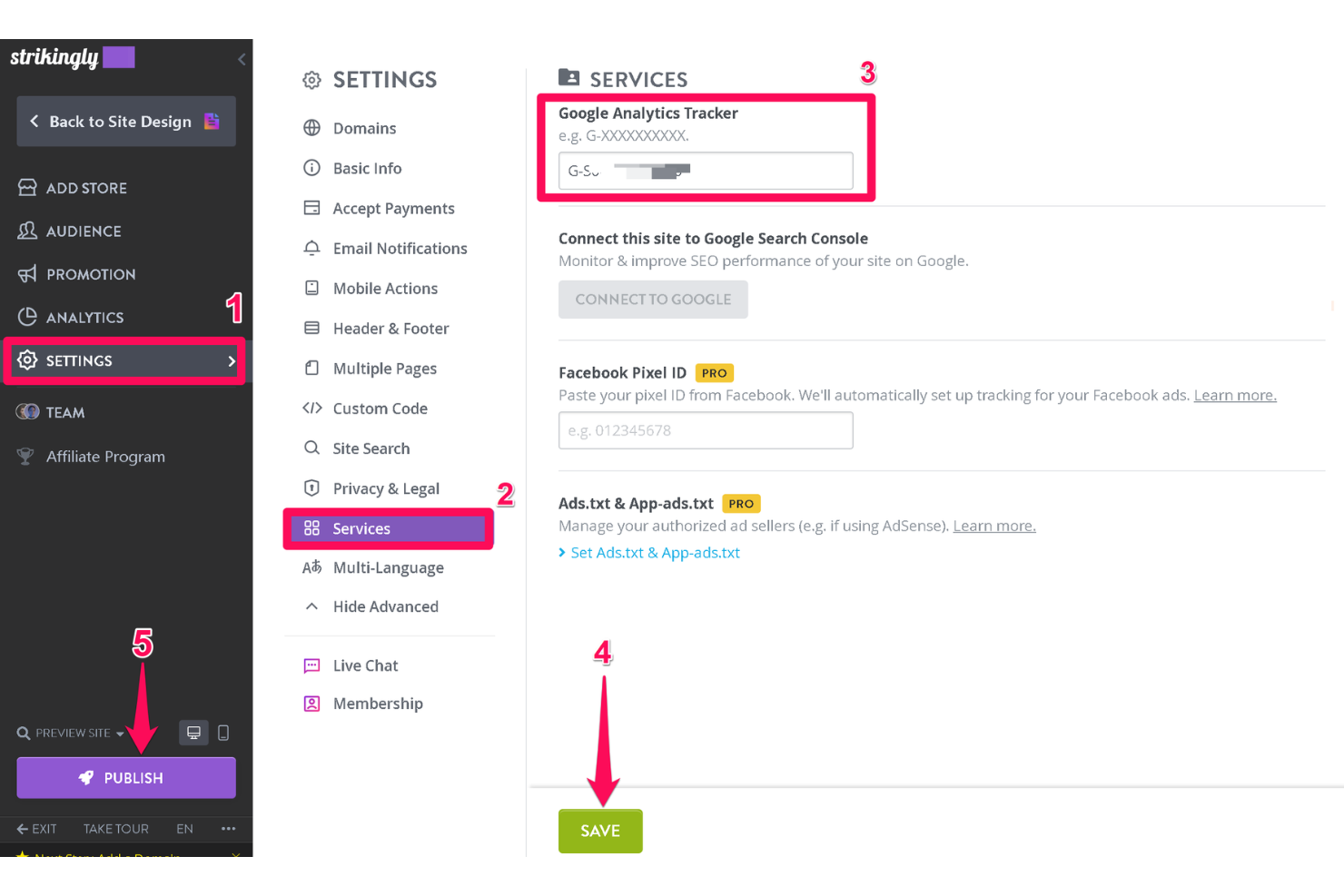 screenshot - Strikingly Review: Pros, Cons, Features, and Pricing Explained