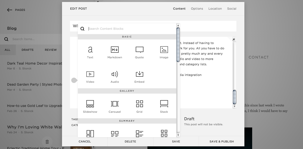 screenshot - Squarespace Review: Pros, Cons, Features, and Pricing Explained