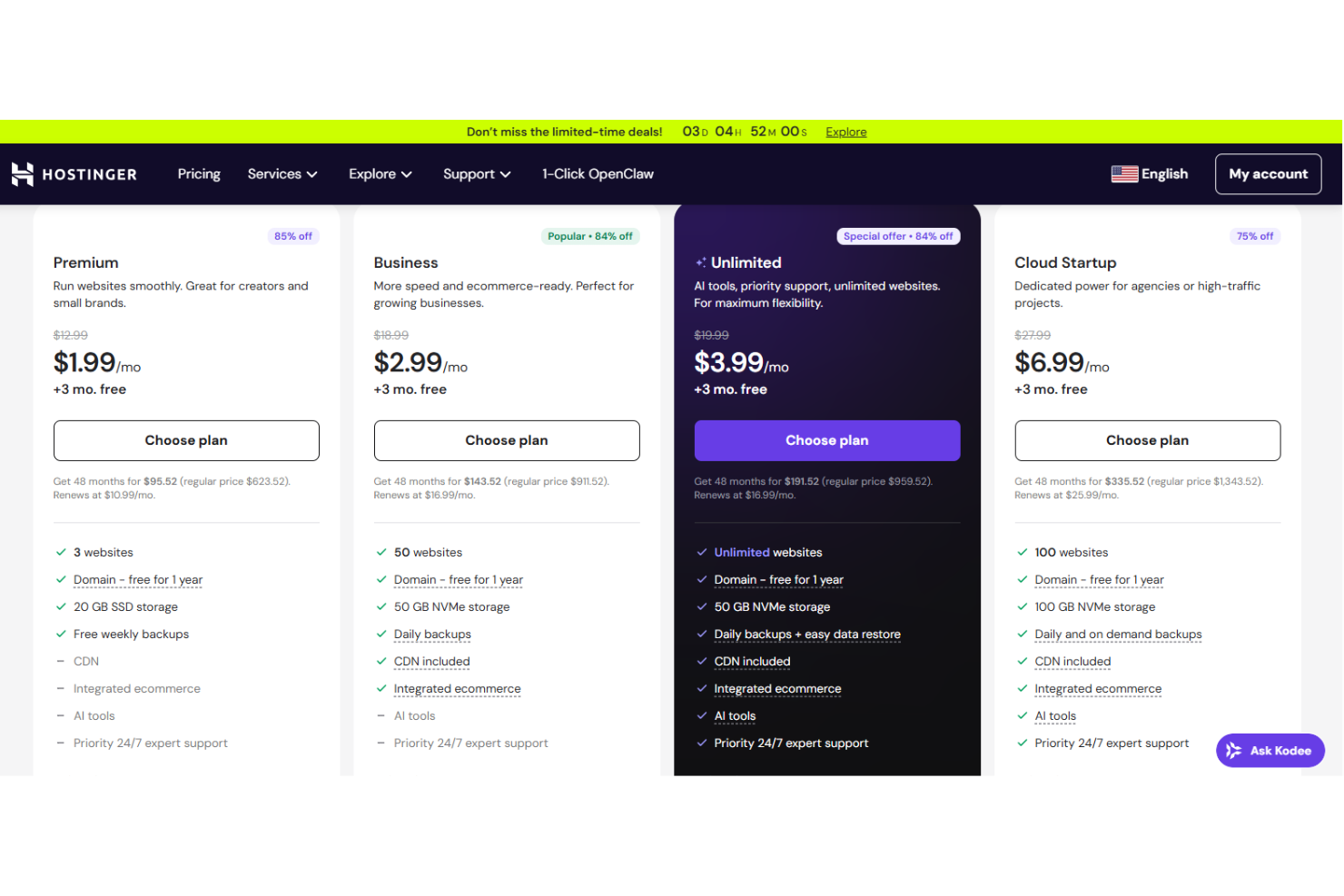 screenshot - Hostinger Review: Pros, Cons, Features, and Pricing Explained