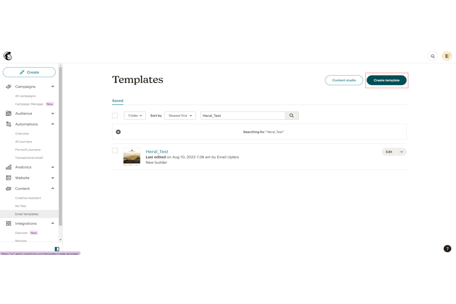 screenshot - Mailchimp Review: Pros, Cons, Features, and Pricing Explained
