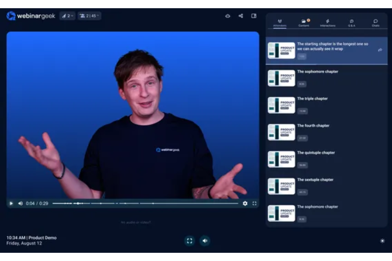 screenshot - WebinarGeek Review: Pros, Cons, Features, and Pricing Explained