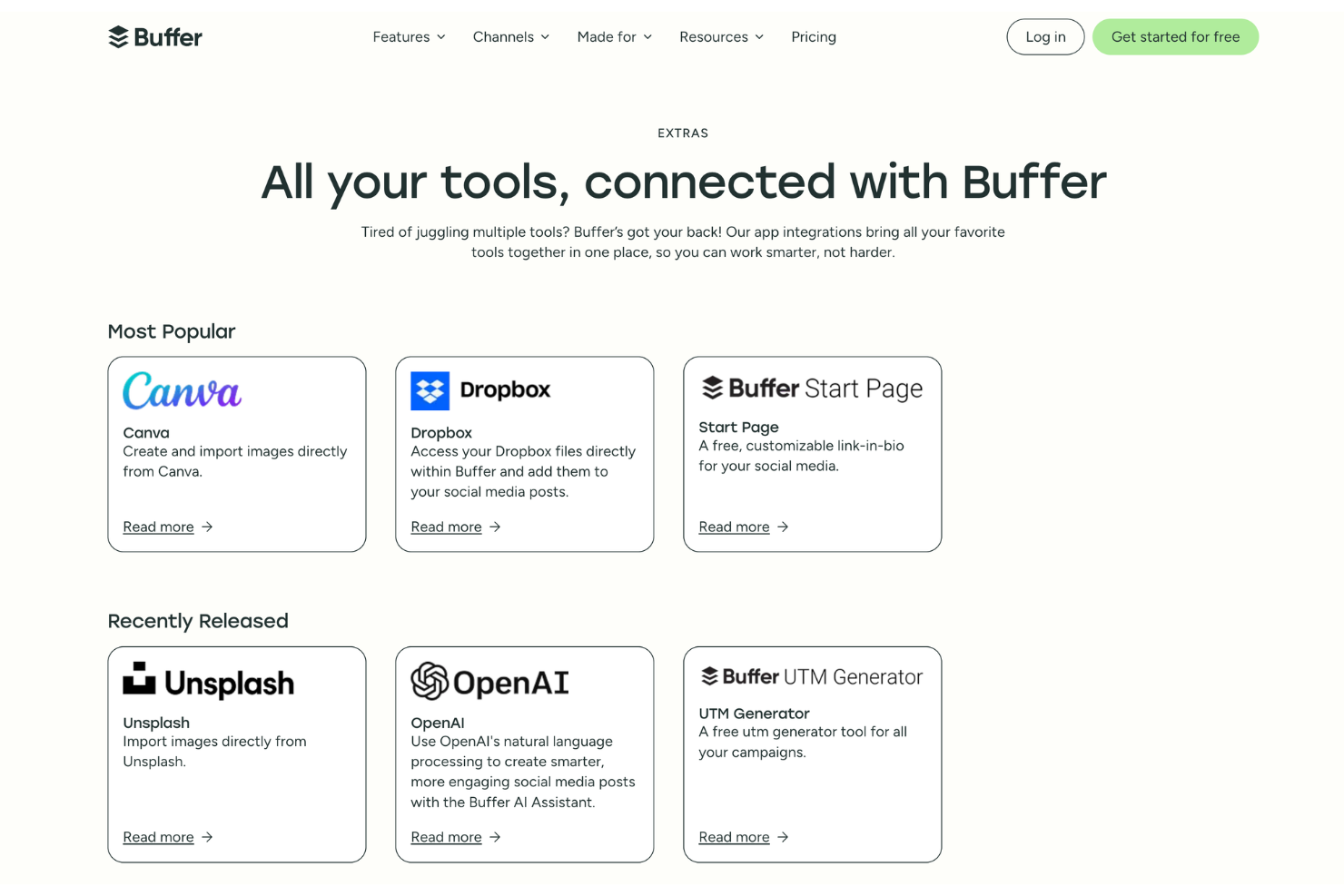 screenshot - Buffer Review 2026: Pros, Cons, Features, and Pricing