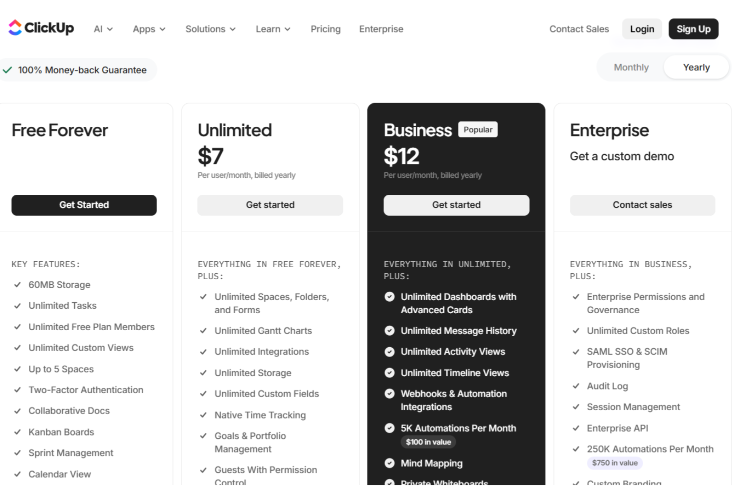 screenshot - ClickUp Review 2026: Key Features, Pros, Cons, and Pricing