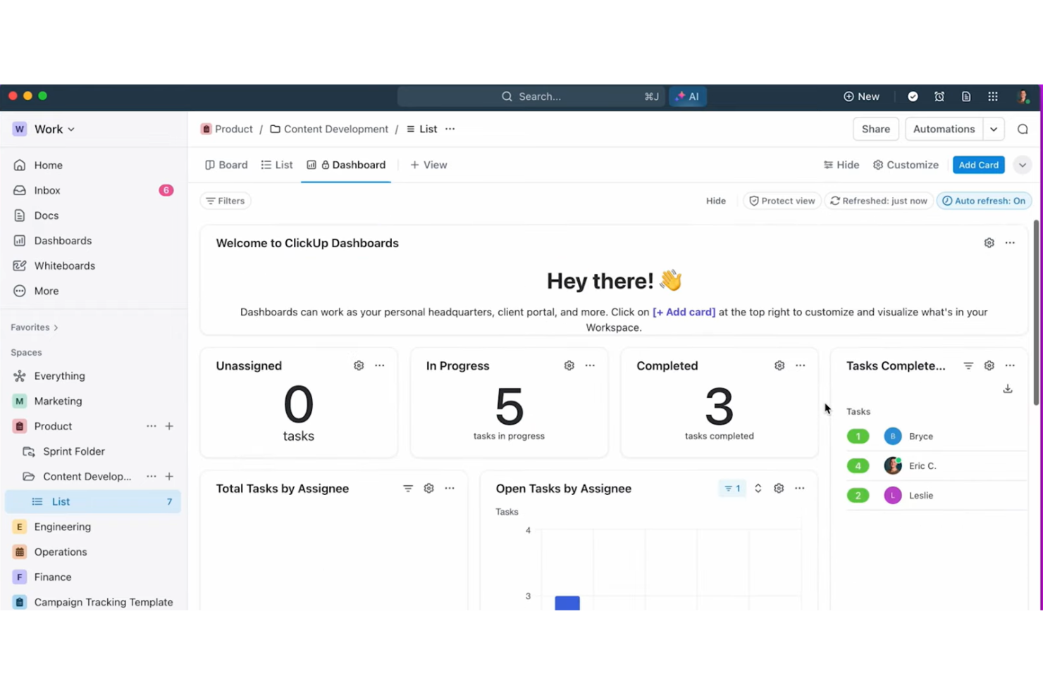 screenshot - ClickUp Review 2026: Key Features, Pros, Cons, and Pricing