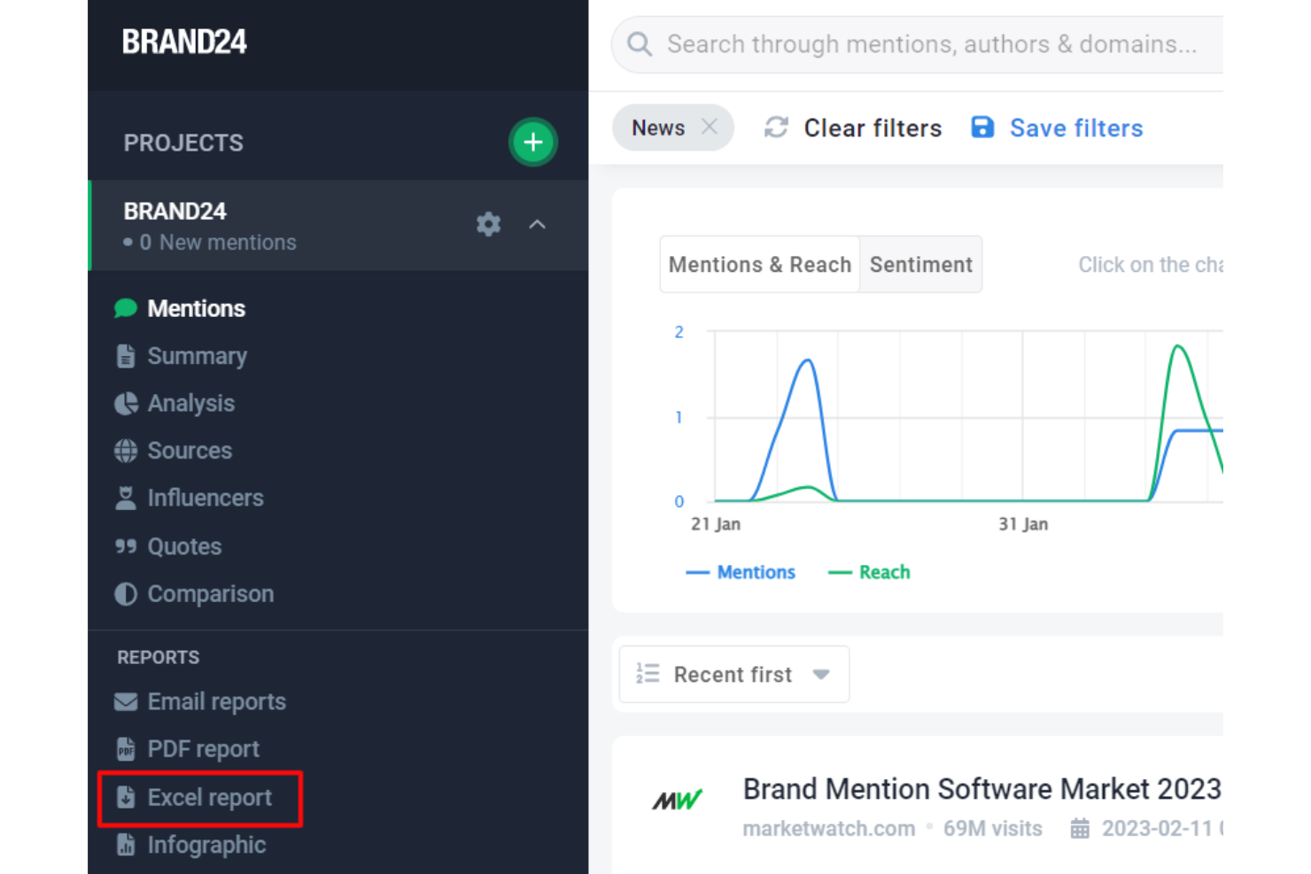 screenshot - Brand24 Review 2026: Pros, Cons, Features, and Pricing