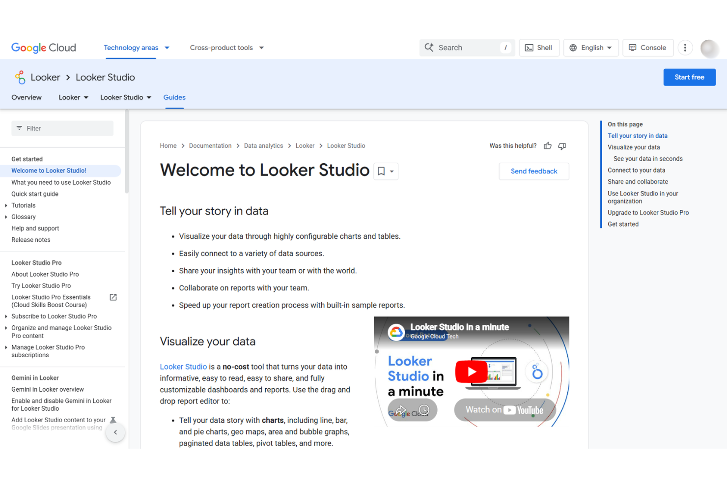 screenshot - Looker Studio Review: Pros, Cons, Features, and Pricing Explained