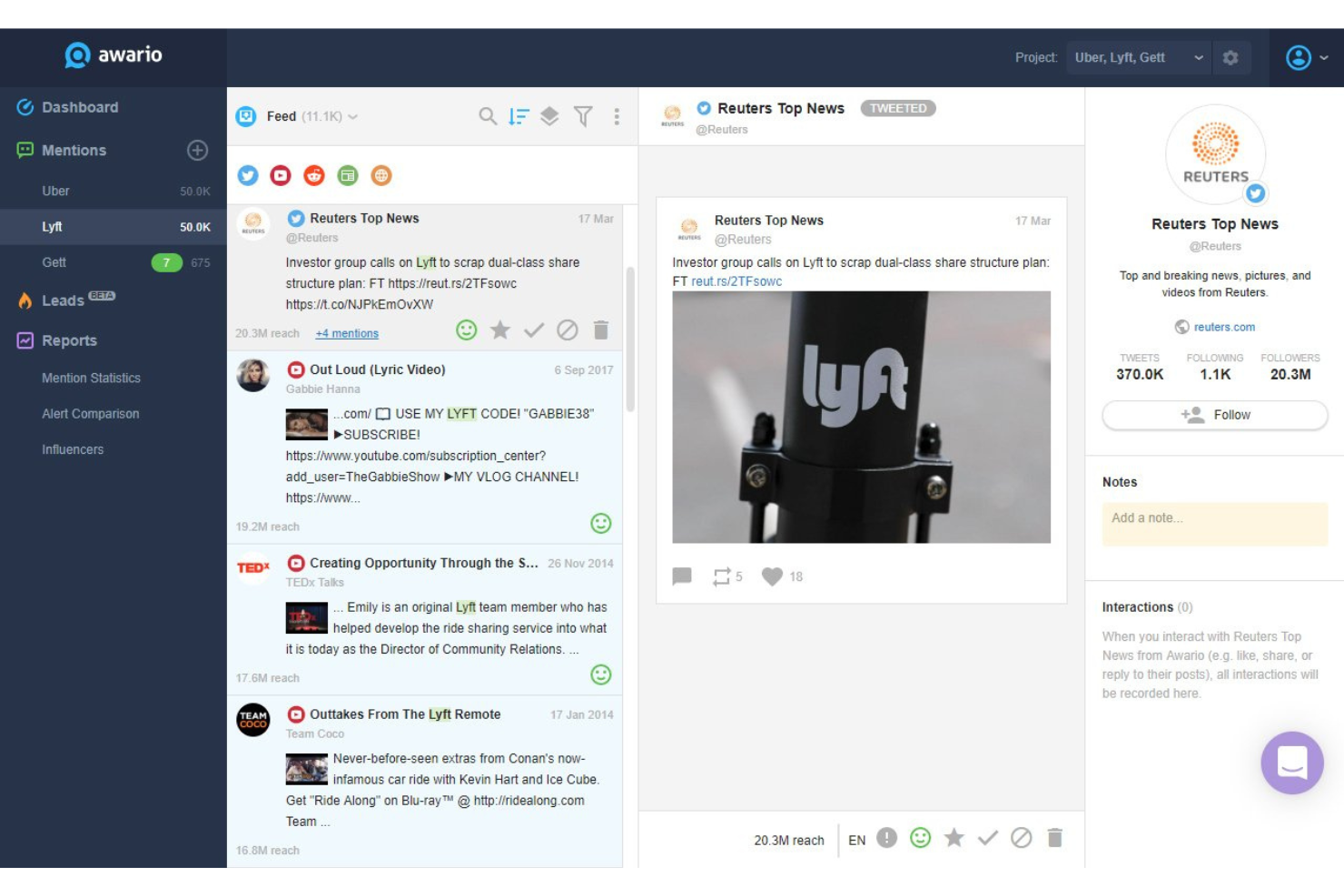 screenshot - Awario Review 2026: Pros, Cons, Features, and Pricing