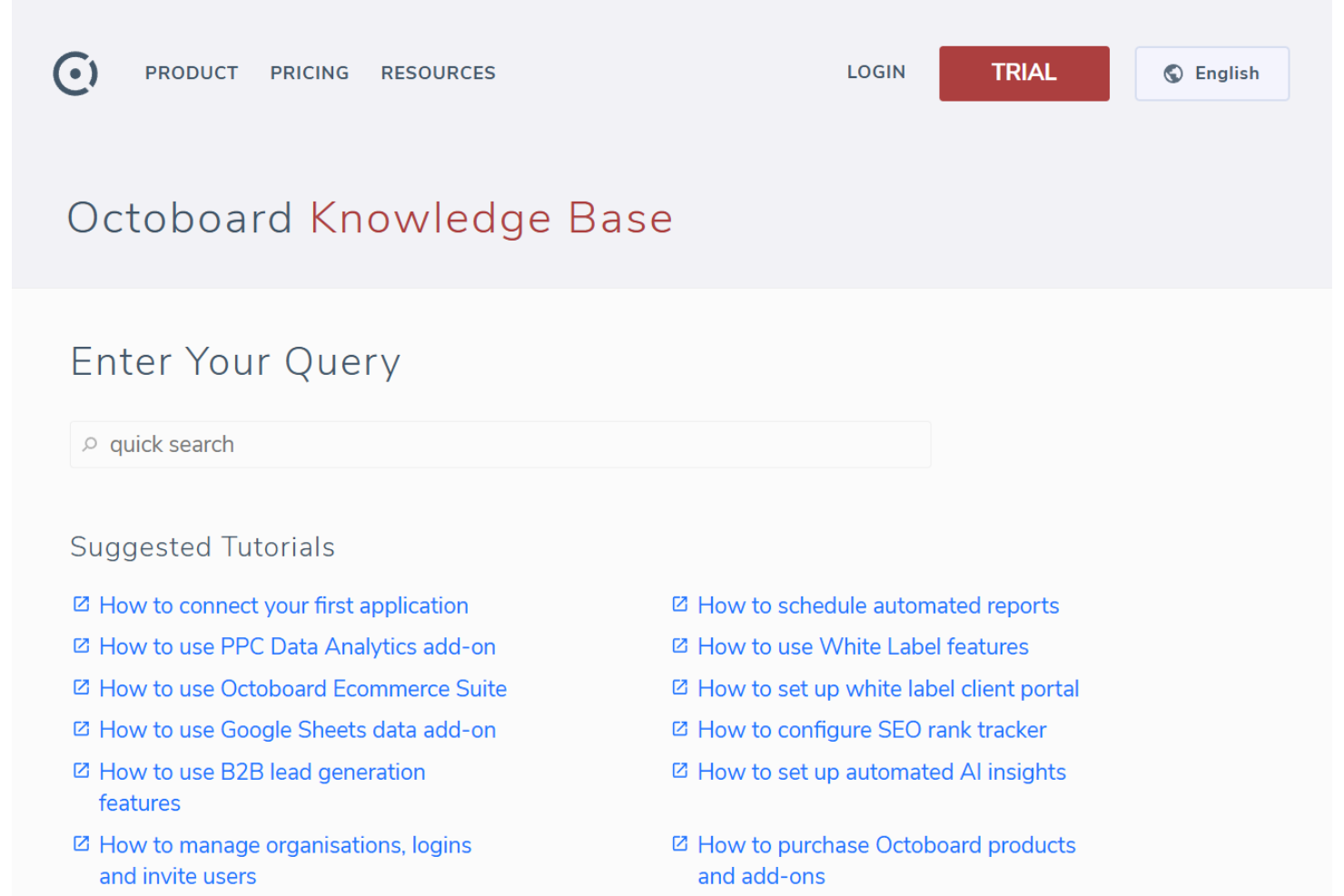 screenshot - Octoboard Review: Pros, Cons, Features, and Pricing