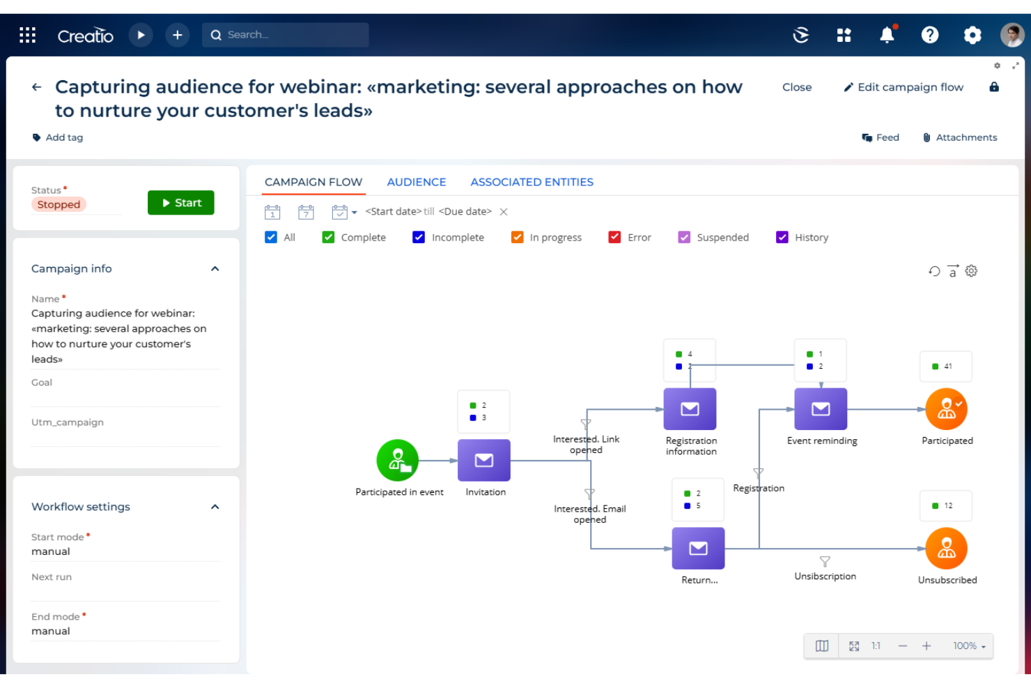 screenshot - Marketing Creatio Review 2026: Pros, Cons, Features, and Pricing