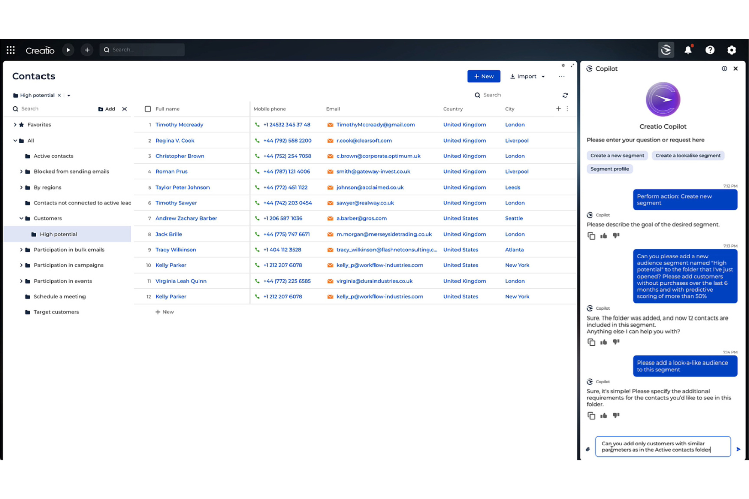 screenshot - Marketing Creatio Review 2026: Pros, Cons, Features, and Pricing