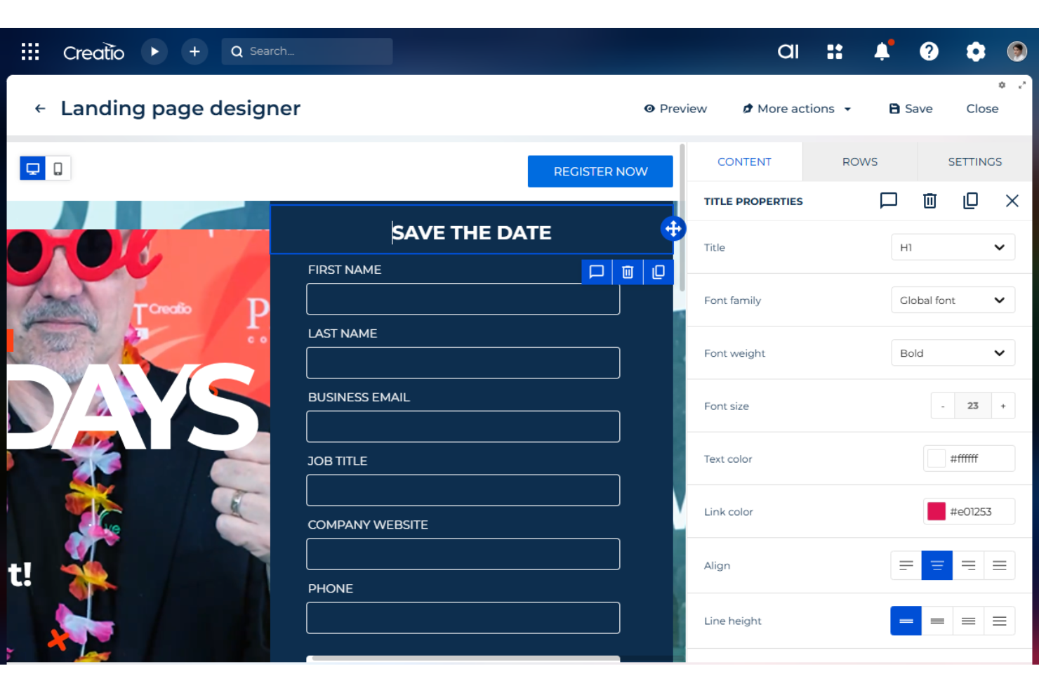 screenshot - Marketing Creatio Review 2026: Pros, Cons, Features, and Pricing
