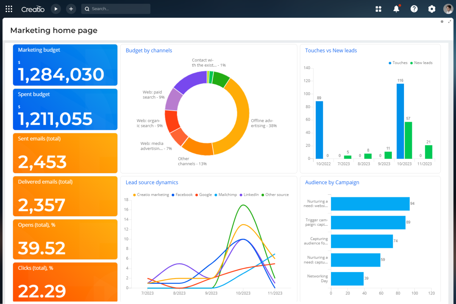 screenshot - Marketing Creatio Review 2026: Pros, Cons, Features, and Pricing