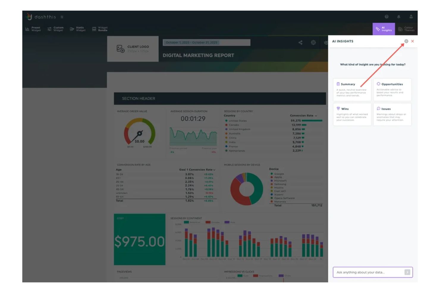 screenshot - DashThis Review 2026: Pros, Cons, Features and Pricing