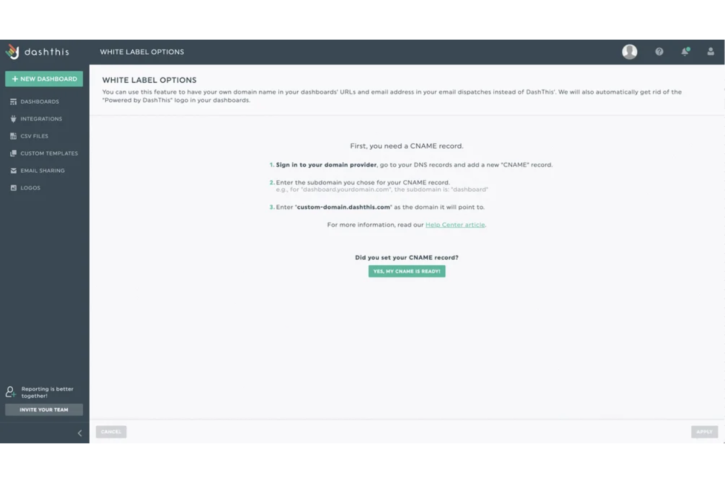screenshot - DashThis Review 2026: Pros, Cons, Features and Pricing