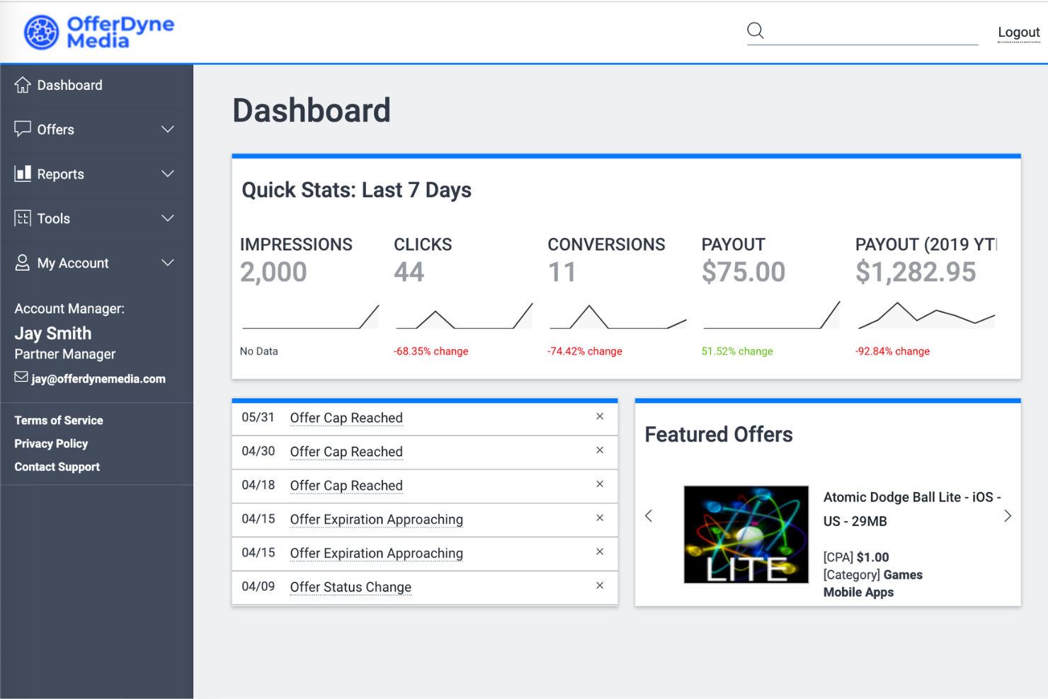 screenshot - TUNE Review: Pros, Cons, Features, and Pricing Explained