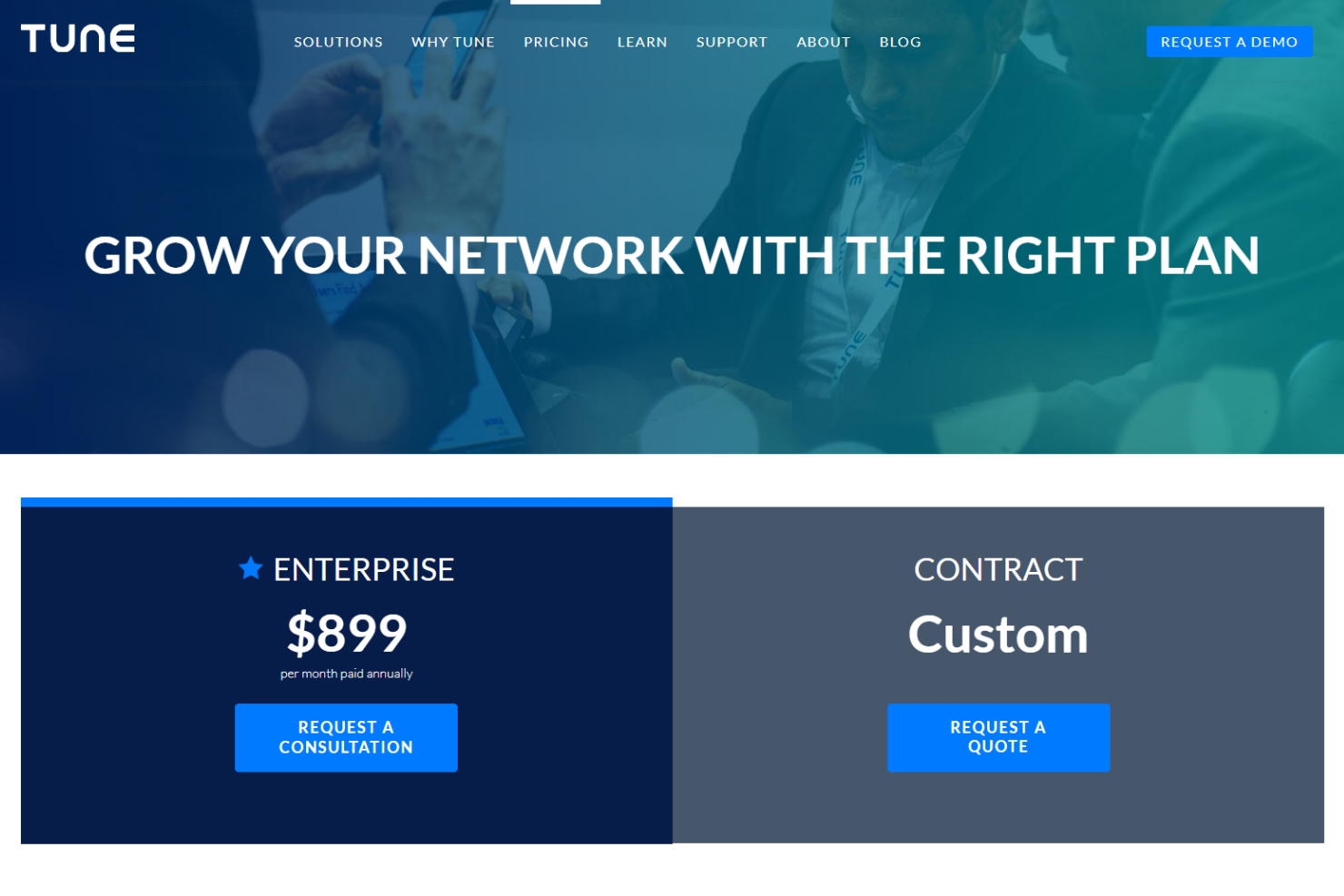 screenshot - TUNE Review: Pros, Cons, Features, and Pricing Explained