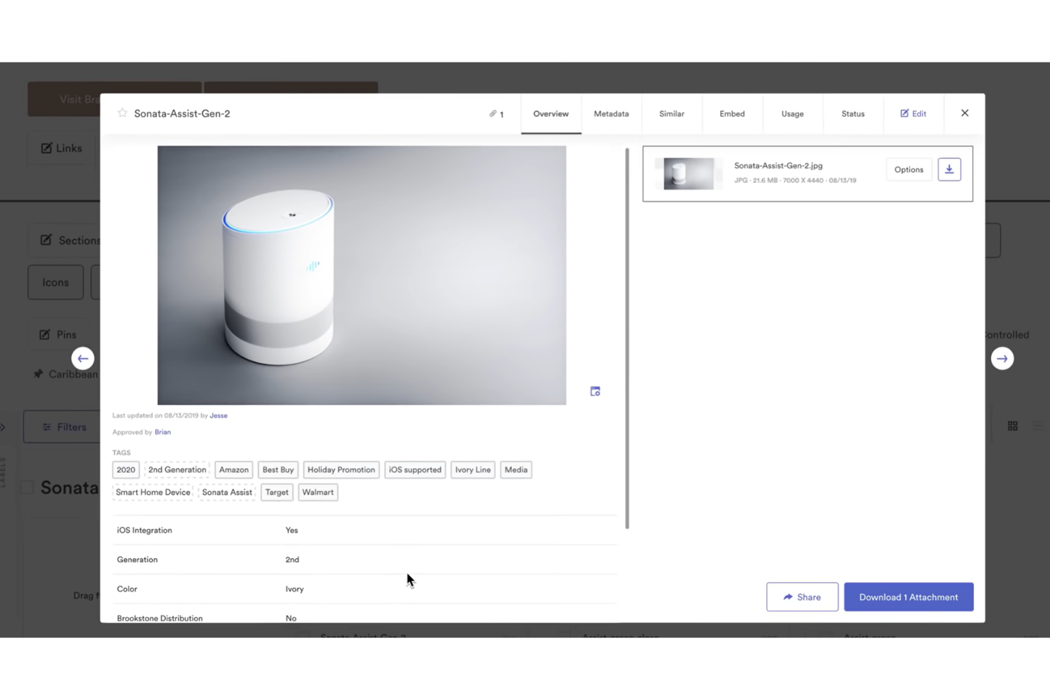 screenshot - Brandfolder Review 2026: Pros, Cons, Features, and Pricing