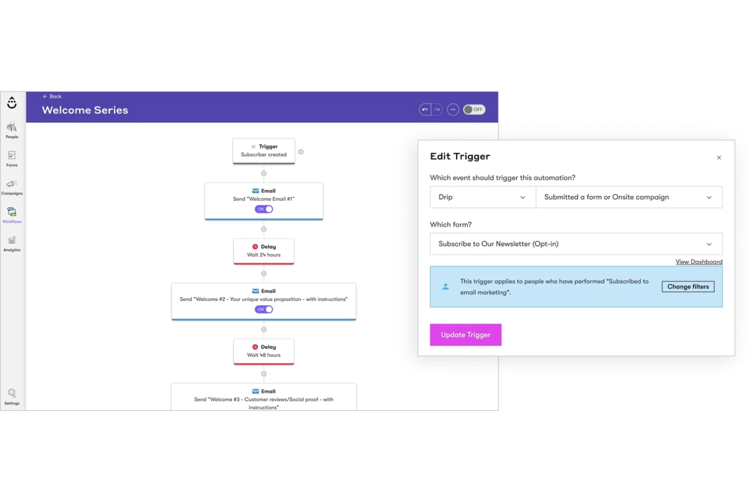 screenshot - Recensione di Drip: Pro, Contro, Caratteristiche e Prezzi Spiegati