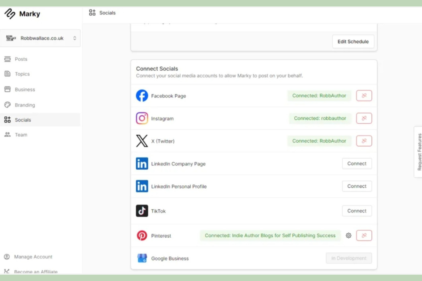 Marky screenshot - 14 meilleures alternatives à Blaze AI classées pour 2026