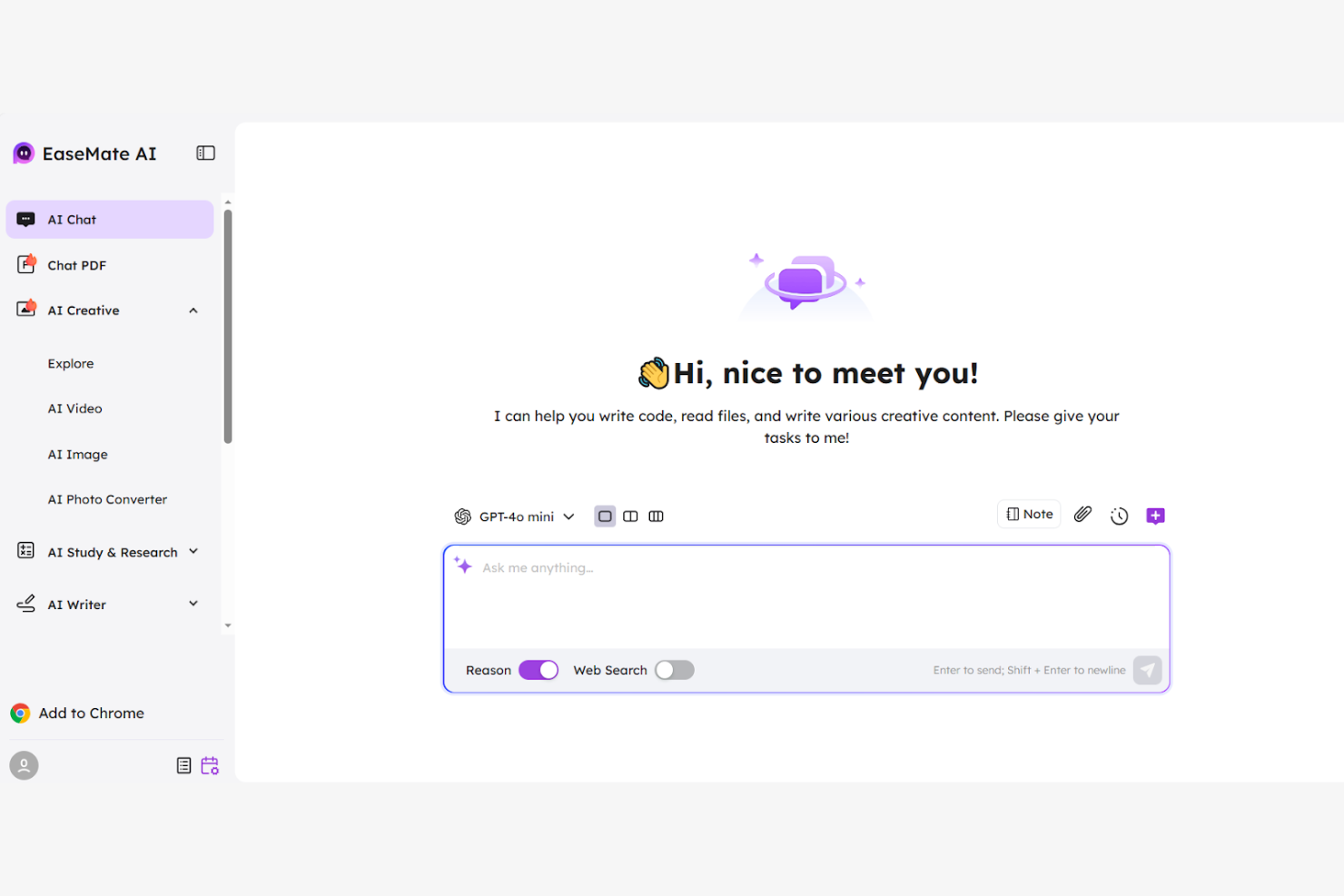 EaseMate AI screenshot - 17 Meilleurs Générateurs de Vidéos IA Gratuits Testés en 2026