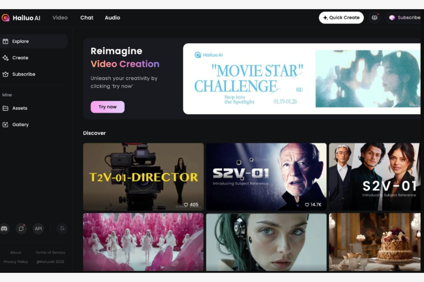 Hailuo AI screenshot - 17 Beste Kostenlose KI-Video-Generatoren Im Test 2026