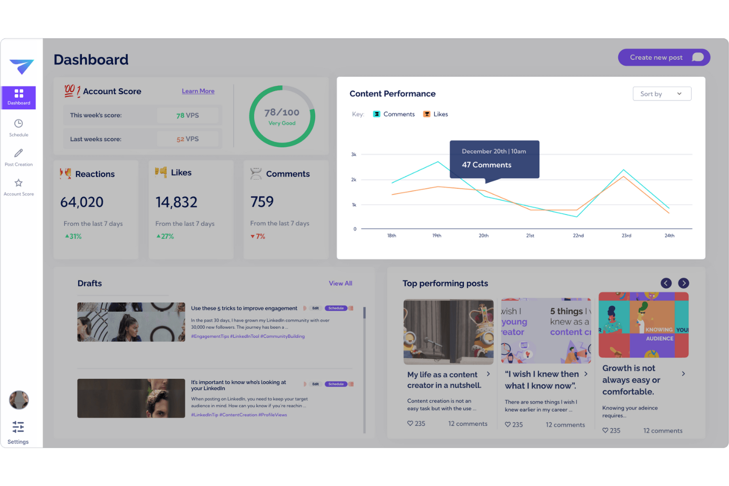 Vulse screenshot - 10 Beste B2B-Content-Marketing-Softwares im Test 2026
