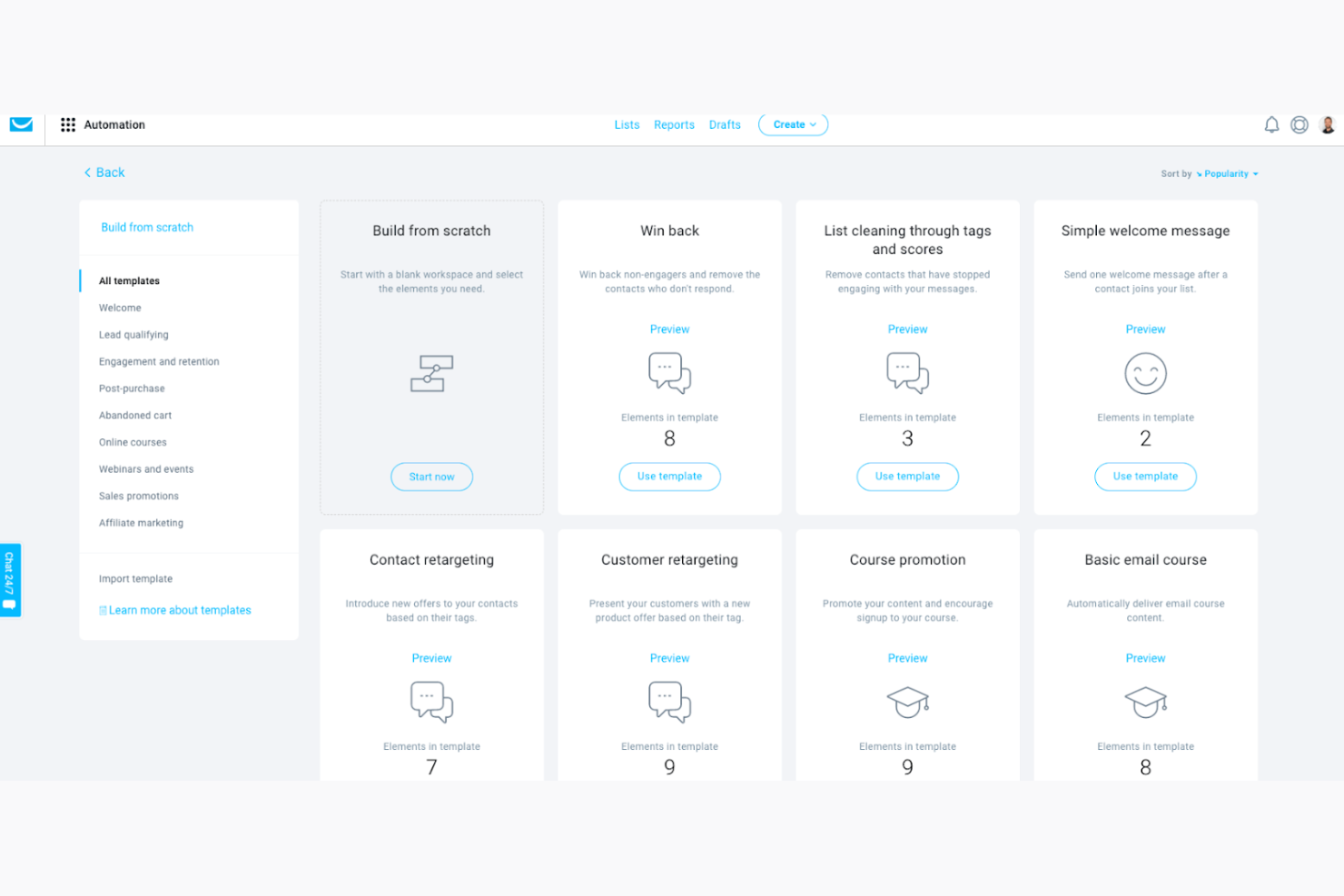 GetResponse screenshot - 10 Meilleurs Logiciels de Marketing par E-mail B2B Passés en Revue en 2026